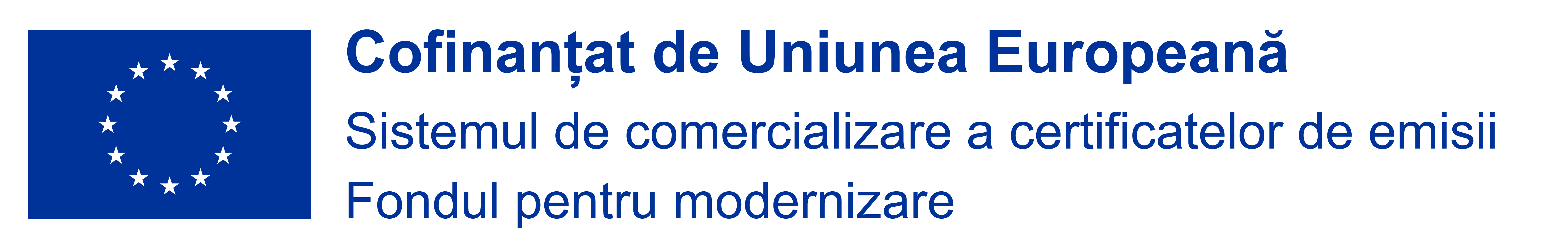 Cofinanțat de Uniunea Europeană – Fondul pentru modernizare